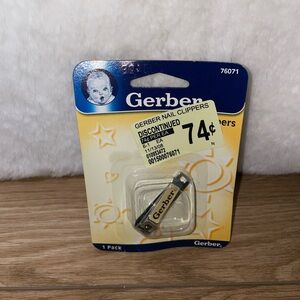 Vintage 2004 Gerber Baby Nail Clippers NOS NEW